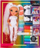 Kukull Rainbow High Color & Create, DIY fashion, markera të larshëm, e bardhë
