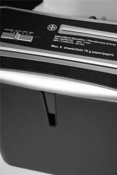 Shredder dokumentesh Wallner XD 805 CD, DIN P-3, 280 W, gri