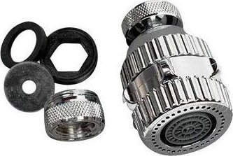 Aerator rubineti Neoperl Varioperl Cascade, M22 M24x1, rrymë e rregullueshme, krom