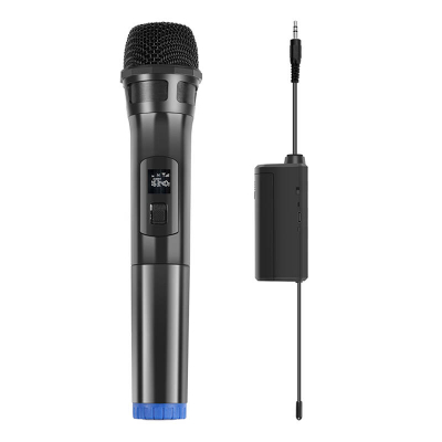 Mikrofon wireless Puluz PU628B, dinamik UHF, port 3.5mm, i zi