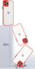 Mbrojtëse silikoni Hurtel Milky Case për Samsung Galaxy A42 5G, e butë, gjysmë e tejdukshme, e zezë
