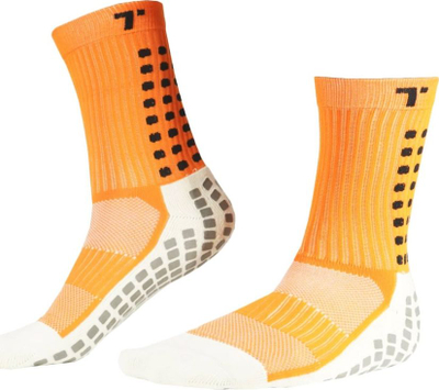 Фудбалски чорапи Trusox 3.0 Cushion M S737435, со перниче, против лизгање, портокалови