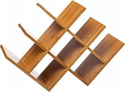 Shportë dekorative Emako, bambu, ngjyrë kafe