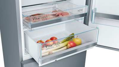 Frigorifer kombinë Bosch KGE49AICA, 302L, 201cm, inox
