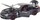 Lodër veturë sportive metalike Leantoys, model 1:24, mekanizëm me fërkim, shumëngjyrëshe