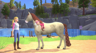 Lojë Sony PS5 Barbie Horse Trails, aventureske, për kalamaj