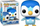 Figurë koleksionuese Funko POP Pokemon, Piplup, vinil, me shumë ngjyra