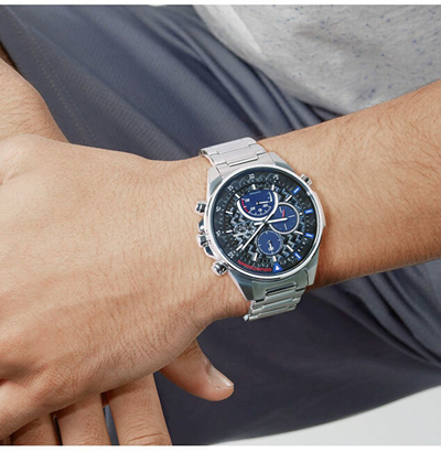 Orë për meshkuj Casio EFS-S590AT-1AER, e argjendtë