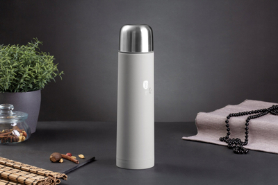 Termos Berlinger Haus Aspen, 1L, çelik inox, gri mat