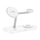 Karikues wireless Tech-Protect QI15W-A45, 3 në 1, MagSafe, i bardhë