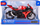 Model motorri Daff RMZ Suzuki GSX R1000R, shkallë 1:12, i kuq