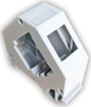 Adapter DIN për keystone ROLINE 26.11.0339, plastikë, i bardhë
