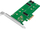 Adapter M.2 në PCIe LogiLink PC0083, PCIe 3.0 x4, për 2 SSD M.2, jeshil