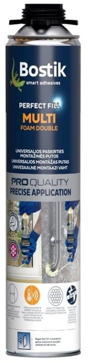 Shkumë poliuretani Bostik Foam Multi Universal, 750ml, e verdhë