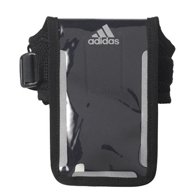 Brez krahu Adidas Multimedia Armband, i rregullueshëm, material i lehtë, i zi