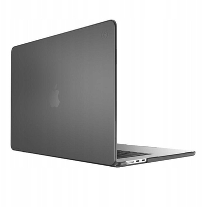Тврдa футрола SmartShell за MacBook Air 15\" M2 M3 M4, Обсидијан