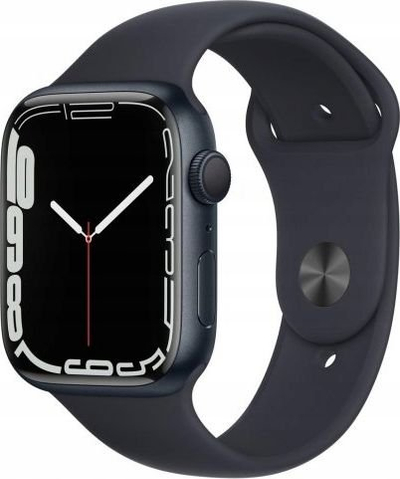 Orë e mençur Apple Watch Series 7 GPS (MKN53WB/A), 45mm, e zezë