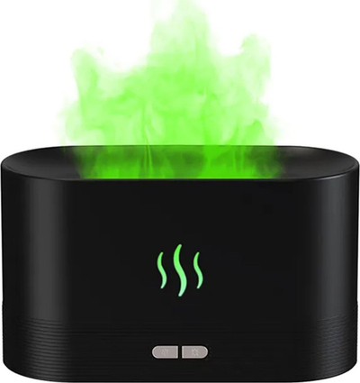 Lagështues ajri AG743B, LED RGB efekt flake, depozitë 180 ml, i zi