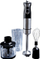 Blender dore Gastronoma Hand Blender Set, 1000W, 4 pjesë, i zi