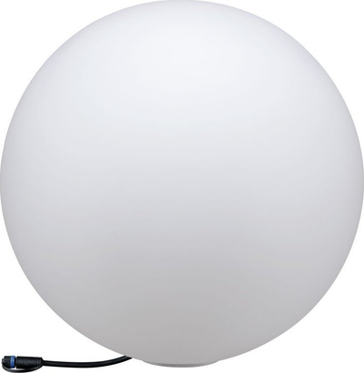 Dritë dekorative Paulmann Plug &amp; Shine LED Globe 50cm, për jashtë, e bardhë