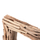 Pasqyrë muri HomeMarkt Twigs HM4440, kornizë druri, 82x62cm, bezhë
