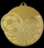 Medalje futbolli Still MMC6065, çelik, 60mm, ngjyrë flori