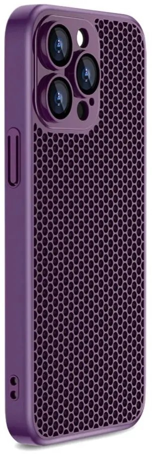 Mbulesa iLike Apple iPhone 15 Pro Max NET PC COVER, polikarbonat, e purpurt