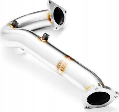 Downpipe shkarkimi AUDI A4 A5 Q5 B8 2.7 3.0 TDI, 63.5mm, çelik inox