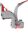 WeeRide Safe Front Child Bike Seat, Red