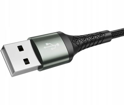 Kabllo Micro USB JELLICO B10, 3.1A, 1m, i zi