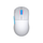 Maus wireless Hator Quasar 2 Pro, 26000 DPI, 2.4GHz dhe Bluetooth, i bardhë
