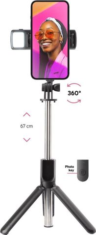 Shkop per selfie dhe tripod SBS universal, 18.5-67cm, i zi