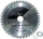 Teh rrethor Condor CON-TCT-25x24, 250mm, 24 dhëmbë, ngjyrë argjendtë