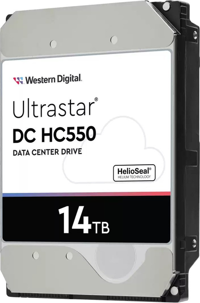 Hard disk Western Digital Ultrastar DC HC550, 14TB, 3.5", gri