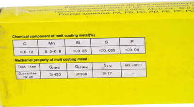 Elektroda saldimi Geko, 2.5mm x 300mm, 2.5kg, rozë