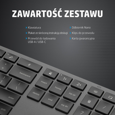 Тастатура HP Dual Mode 975, црна