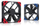 Ftohës Noctua NF-S12A PWM chromax.black.swap