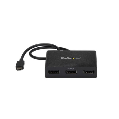 Përshtatës StarTech.com, USB-C në DisplayPort, 4K, 30Hz, i zi