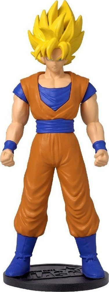 Figurë aksioni Bandai Dragon Ball Flash Series Super Saiyan Goku, 10 cm, me monedhë, shumëngjyrëshe