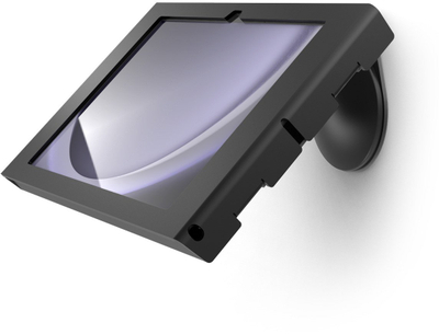 Mbajtëse sigurie për tablet Compulocks Galaxy Tab A9 Apex Enclosure Core Stand, për mur edhe banak, e zezë