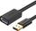 Kabllo USB Ugreen 10368B, USB A në USB A, 1 m, e zezë