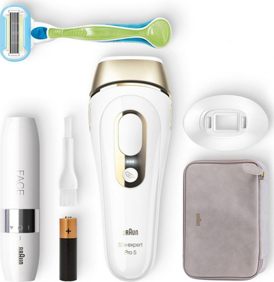 Depilator Braun IPL Silk-expert, Pro 5 PL5129, i bardhë