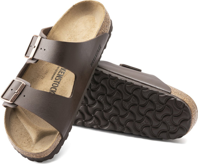 Сандали Birkenstock Arizona BF, унисекс, темно кафеава боја