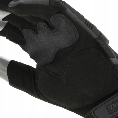 Doreza taktike Mechanix M-Pact Trigger Finger, me mbrojtje gome, kap ekran prekje, të zeza