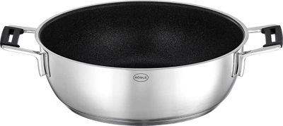 Tигањ за сервирање Fissler SILENCE PRO, 28 cm, нелеплива обвивка, сив