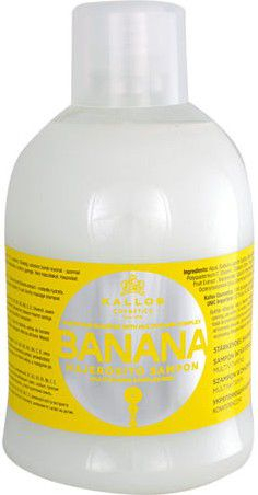 Shampo flokësh Kallos Banana Fortifying, për forcim flokësh, 1000ml