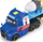 Lodër kamion Dickie Space Mission Truck, me raketë 30cm, me drita dhe zë, shumëngjyrësh