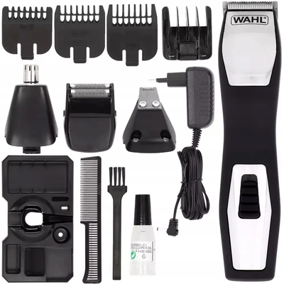 Trimmer WAHL 09855-3316, për mjekër dhe mustaqe, i zi