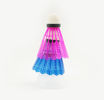 Toptha badminton COPPER, set 3 copë, shumëngjyrëshe