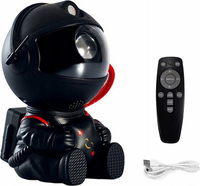 Projektor yjesh AK235C Star Astronaut, LED, me telekomandë, i zi